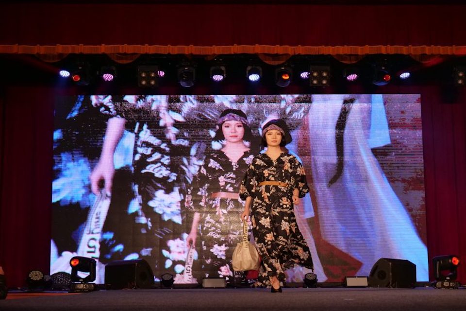 台湾で開催されたCool Japan Fest 2018で行われた西部そごう百貨店プレゼンツのファッションショー